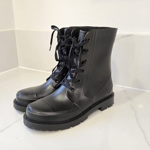 Black Cougar Rainboots 11 - Picture 2 of 12